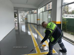 Mağaza içi Epoksi Boya