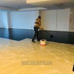 Anti-Statik Karbon Black Epoksi Self